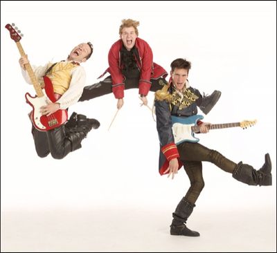 Jamie LaVerdiere, F. Michael Haynie and Colin McAdoo Photo